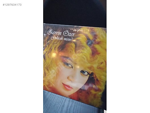 ZERRİN ÖZER GELECEK MİSİN ALBÜMÜ SIFIR 33 DEVİR PLAK LP - Müzik
