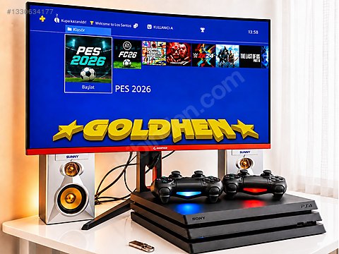 KIRIK SİSTEMLİ 7216 1TB PS4 PRO 4K FUL GÜNCEL OYUN YÜKLÜ