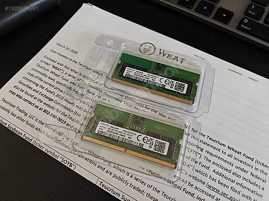 中古□SAMSUNG DDR5 PC5-5600B 8G×2枚 16Gセット メモリ☆動作OK