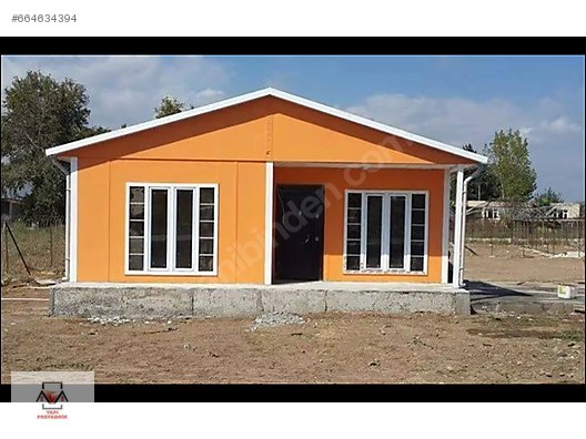 PREFABRİK EVLER EN İYİ KALİTE ve UYGUN FİYAT 85m2 Satılık Prefabrik