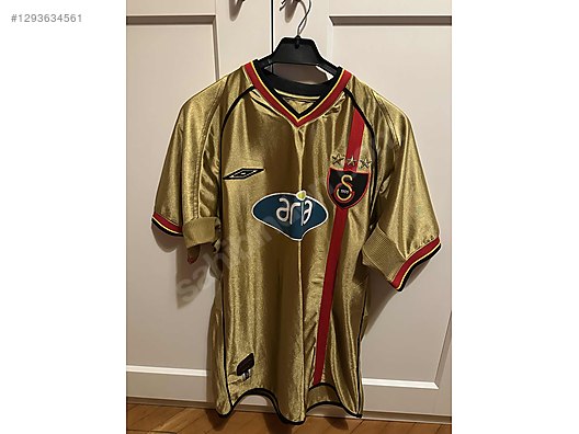 Maillot Galatasaray Vintage Umbro 2002-2003, Fourth (quatrième), Taille L, Homme