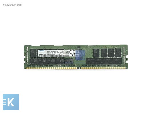 SAMSUNG 32GB DDR4 ECC RDIMM 2666MHz 2Rx4 SUNUCU RAM M393A4K40CB2