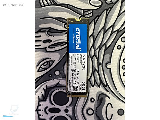 Crucial 500GB P2 Serisi 3D NAND NVMe M.2 SSD (2300MB/930MB