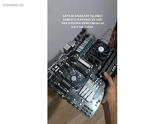 İkinci El ve Sıfır Alışveriş / Bilgisayar / Masaüstü / Donanım / Anakart