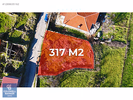 ÇANAKKALE AYVACIK HÜSEYİNFAKI'DA 317m2 SATILIK ARSA