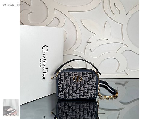 Christian Dior Caro Top Handle Camera Bag Hakiki Deri - Dior