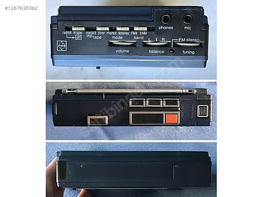 NATİONAL PANASONİC RADYO WALKMAN KLASİK 1979 JAPONYA ÜRETİMİ