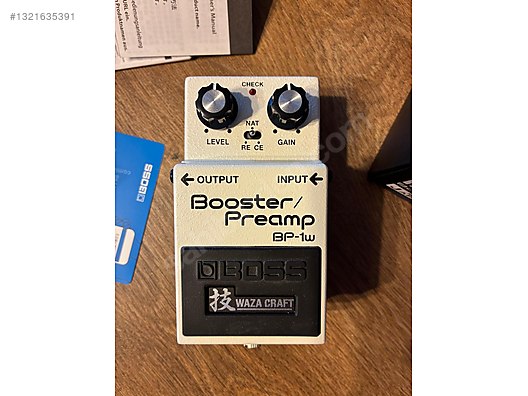 Boss BP-1W Waza Craft Booster Preamp Pedalı - Made in Japan
