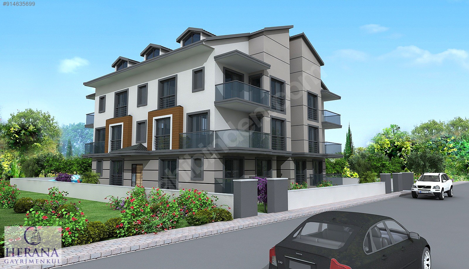 Fethiye Merkez�de Projeden Asansörlü Lüks Daire Satılık Daire