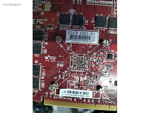 POWERCOLOR RX5570 GB DDR2 SORUNSUZ EKRAN KARTI Powercolor