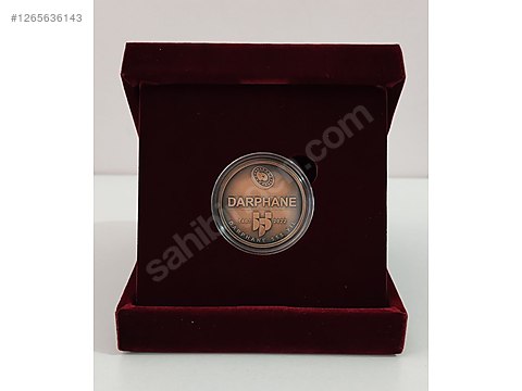 Darphane 555.Yıl Bronz Hatıra Parası Darphane Sertifikalı