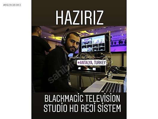 Antalya Kiralik Reji Atem Television Studio Hd At Sahibinden Com 692636363