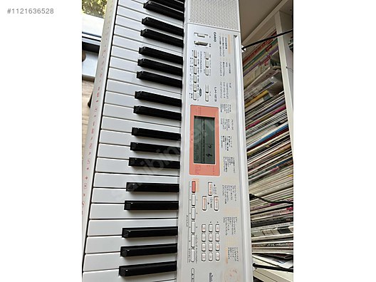 CASIO LK-123 PİYANO ORG Işıklı Öğretici 61 TUŞ , Japonya'dan - Org