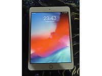 **SON FİYAT**iPad 3 mini gold, deri kılıf ile birlikte