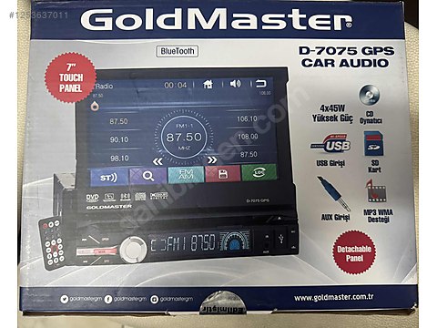 GoldMaster Bluetooth Hoparlör - 1253637011
