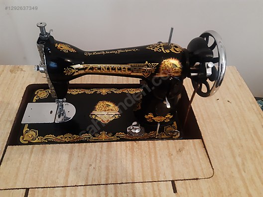 ZENITH 105 yıllık antika dikiş makinası sahibinden.comda - 1292637349
