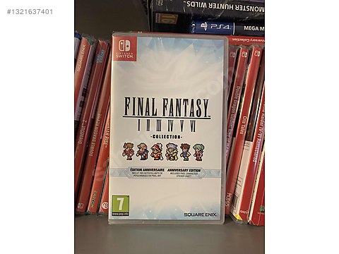 Final Fantasy I VI 1 2 3 4 5 6 Collection Nintendo Switch oyunu