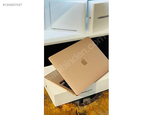 Apple Macbook / TERTEMİZ GOLD MACBOOK AİR 2020 8 RAM 256 SSD TR 4K