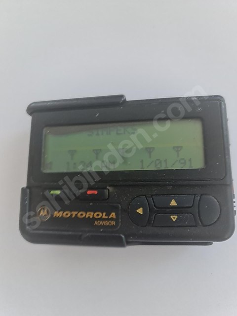 MOTOROLA ÇAĞRI CİHAZI -advisor