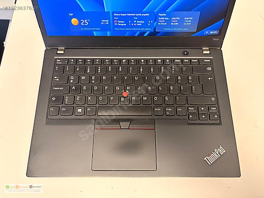 Lenovo / Lenovo Thinkpad T480s i7-8550u 16Gb Ram 256Gb Ssd 14