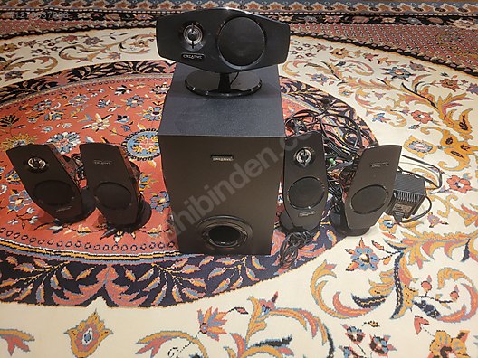 CREATİVE INSIPRE T6060 5+1 SES SİSTEMİ 1279637983