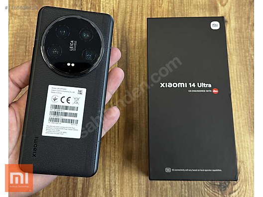 Xiaomi / 14 Ultra / SIFIR KUTULU XİAOMİ Mİ 14 ULTRA 512GB/16GB+