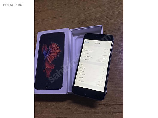 Apple / iPhone 6S / İPHONE 6S 64GB YURTİÇİ PİL 100 TEMİZ ORJİNAL