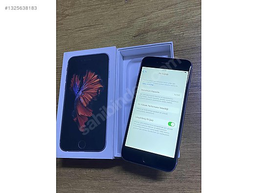 Apple / iPhone 6S / İPHONE 6S 64GB YURTİÇİ PİL 100 TEMİZ ORJİNAL