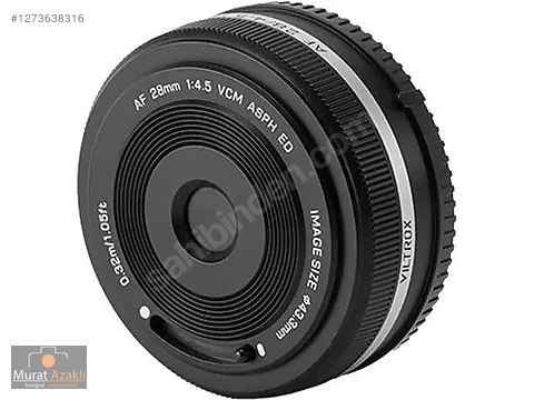 Lensler / VILTROX AF 28MM F4.5 FE LENS -SONY UYUMLU sahibinden