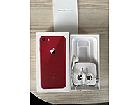 Apple 8 256 gb çiziksiz red