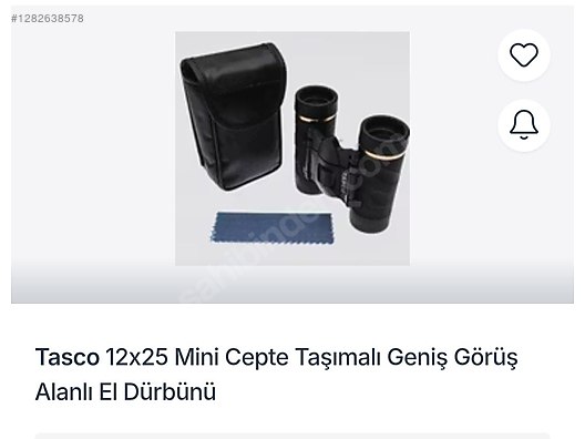 İkinci El ve Sıfır Alışveriş / Fotoğraf & Kamera / Dürbün