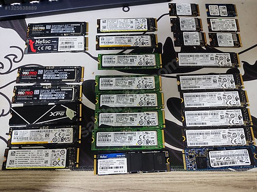 Skhynix 512Gb NvME M2 SSD sağlık 100 sahibinden.comda - 1325638889