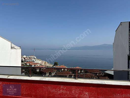 KILIÇLAR GAYRİMENKULDEN SATILIK FULLDENİZ MANZARALI 2+1 DAİRE #1241639075