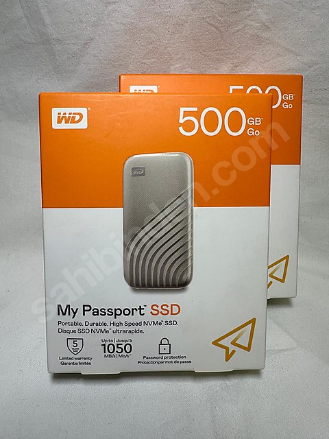 Western Digital My Passport 500 GB Taşınabilir SSD
