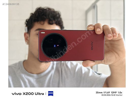 512 GB Kırmızı Vivo X200 Ultra Cep Telefonu - 1340639135