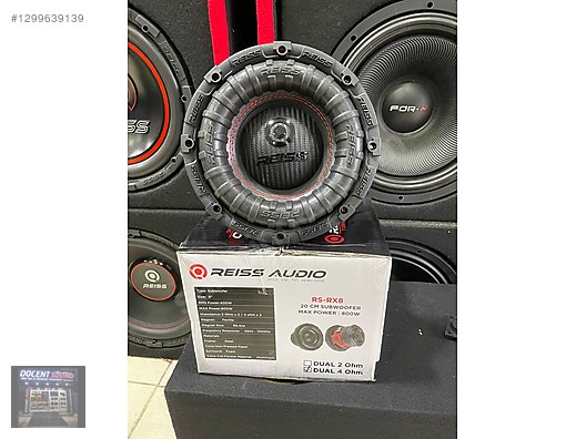 Bowser Double DonutSサイズ　RIZ リプラス　replus Hoparlör / Subwoofer / Reıss Audıo Rs-RX8 20cm Subwoofer + SPL