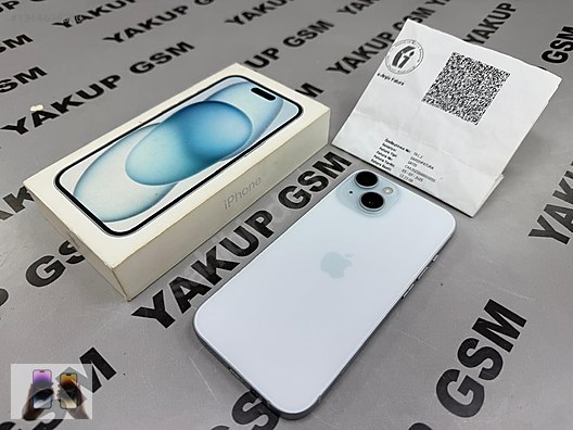 Apple / iPhone 15 / İPHONE 15 128 GB MAVİ PİL89 İŞLEMSİZ 16AY