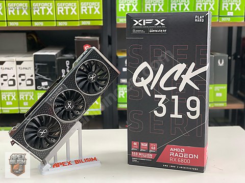 XFX RX 6800 Speedster Qick 16GB 256 BİT sahibinden.comda - 1293639425