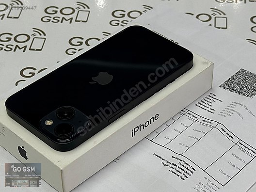Apple / iPhone 13 / İPHONE 13 128GB TEMİZ SORUNSUZ KUTULU FATURALI