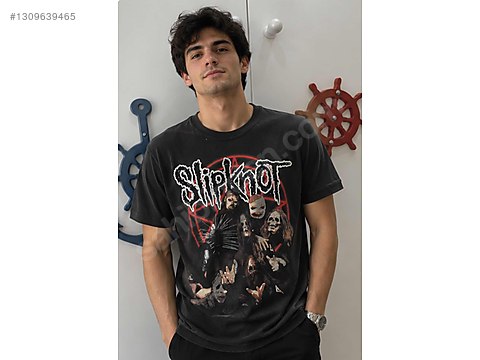 SLİPKNOT GRAFİK BASKILI SİYAH T-SHIRT on sahibinden.com - 1309639465