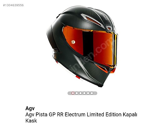 Agv Pista GP RR Electrum Limited Edition Kapalı Kask sahibinden