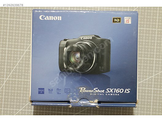 Canon PowerShot SX160 IS Kompakt Dijital Fotoğraf Makinesi