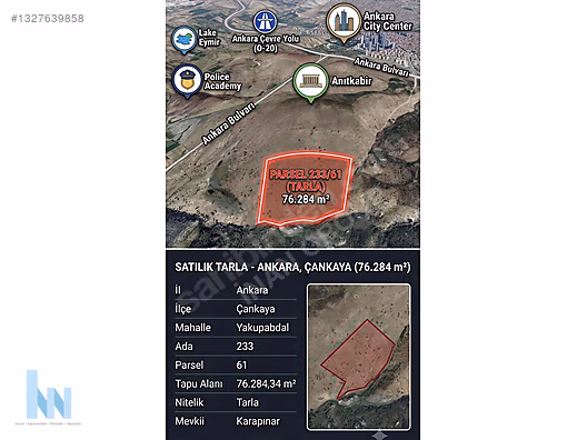 YAKUPABDAL'DA 500 M² YATIRIMLIK TARLA | ÇEVRE YOLUNA YAKIN