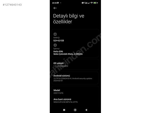 İkinci El ve Sıfır Alışveriş / Cep Telefonu & Aksesuar / Cep Telefonu / Xiaomi / Redmi Note 11 Pro 5G