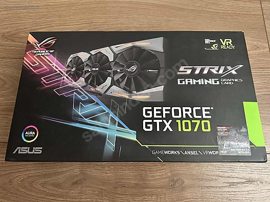 Asus Strix Gtx 1070 OC Edition zenle Kullan ld Asus Ekran
