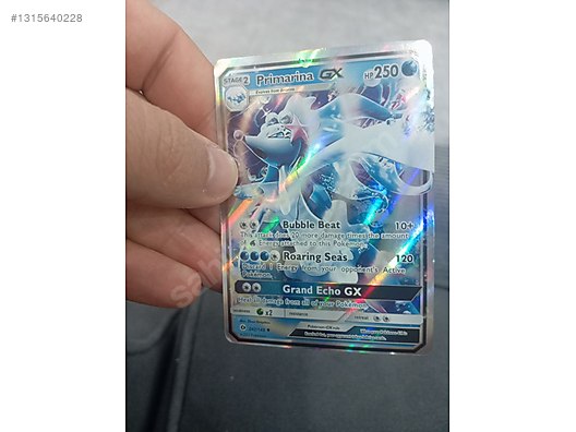 Game Cards / yeni primarina GX pokemon kart on sahibinden.com - 1315640228