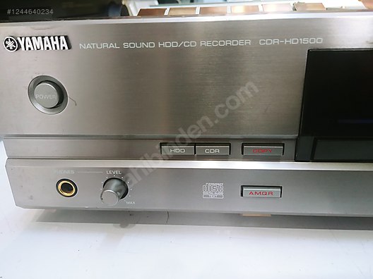 YAMAHA CDR-HD1500 RECORDER sahibinden.comda - 1244640234