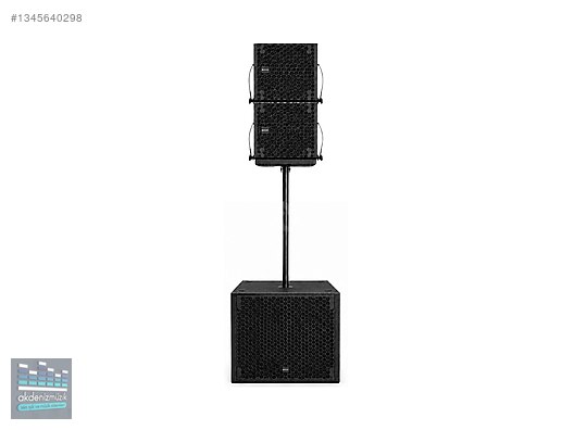 Enzo FOLGORE6 SET 1X15S + 2x6 KAFA 2000w peak aktif column array