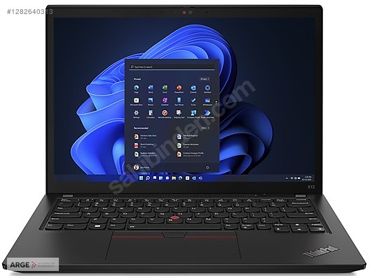 Lenovo / LENOVO THİNKPAD X13 GEN3 İ7-1265U 16GB RAM 512SSD 13.3