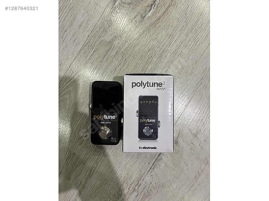 TC Electronic Polytune 3 Mini Noir - Efekt Pedalı ve Diğer